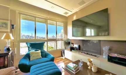 Apartamento 3 dormitórios com vaga mobiliado e decorado