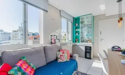 Apartamento de 01 quarto conceitual e funcional com vaga escriturada no Jardim Botânico.