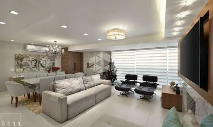 Apartamento de 3 suites mobiliado e com 2 vagas individuais no bairro jardim europa em porto alegre