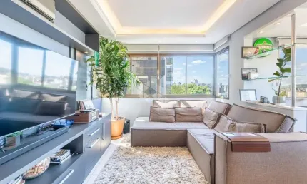 2 quartos com suite e 84m² privativos no bairro bela vista em porto alegre