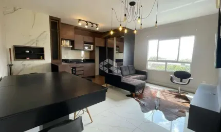 Apartamento exclusivo mobilado 02 dormitórios no residencial joá