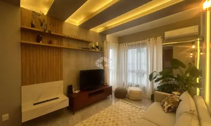 Apartamento Central Totalmente Mobiliado e Decorado!