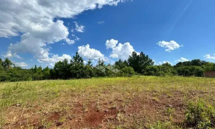 Terreno no loteamento estância jardim, linha santa cruz!