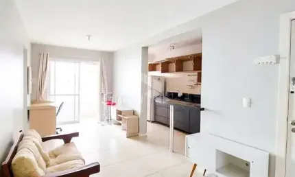 Ótimo Apartamento, Semi Novo, Com Móveis Sob Medida Na Cozinha.