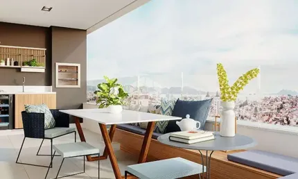 EXCELENTE APARTAMENTO, SACADA COM CHURRASQUEIRA, 4 DORMITÓRIOS, 2 SUÍTES, BAIRRO FLORESTA.