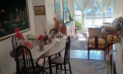 Apartamento 3 quartos sendo 1 suíte e 2 vagas de garagem no bairro capoeiras em florianópolis/sc