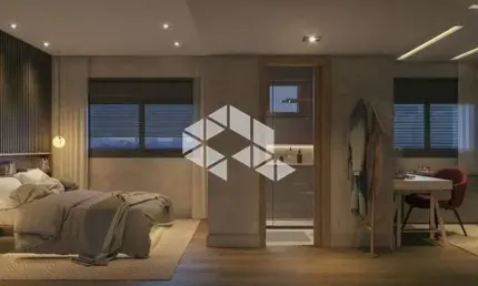 Apartamento 2 dormitórios/Quartos sendo 1 suíte. Churrasqueira. 1 Vaga . Jardim Europa