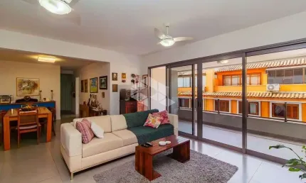 APARTAMENTO DE 3 DORMITÓRIOS, 3 SUÍTES, SACADA, CHURRASQUEIRA, LAREIRA E 3 VAGAS NO BAIRRO TRISTEZA