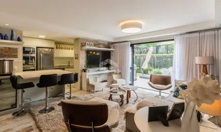 Apartamento Garden de 03 dormitórios e 03 vagas com 220m² no bairro Chácara das Pedras em Poa.