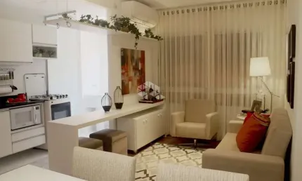 Apartamento de 2 dormitórios, 1 suite, com vaga, prédio com infra