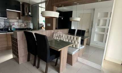 Apartamento 2 quartos semi mobiliado com vaga no bairro Fátima em Canoas