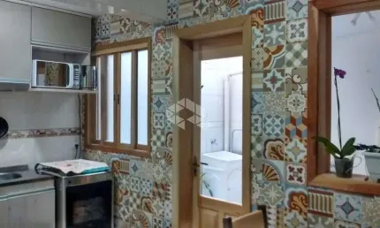 Apartamento gardem 1 dormitório com churrasqueira no Partenon prox. a PUC