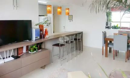 Apartamento semimobiliado de 3 Dorm e Vaga - New Life - Jardim Carvalho em  Porto Alegre