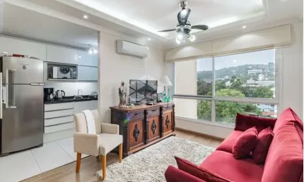 Belo  apartamento, com 2 dormitórios, 2 vagas no centrinho do bairro tristeza