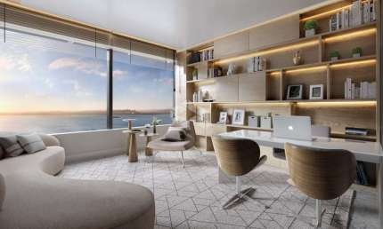 Sala Pontal do Estaleiro no 15º Andar com Vista Incrível Rio Guaíba