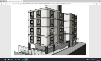 Apartamento com 3 dormitórios 2 vagas de garagem semimobiliado em Petrópolis.