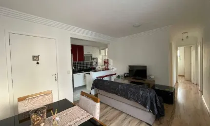 Apartamento a venda 03 dormitórios, condomínio com infraestrutura,  sacada e garagem na zona sul.