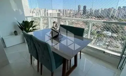 Apto de 1 quarto no Brooklin Paulista, São Paulo-SP: 2 salas, 1 banheiro, 1 vaga de garagem, área de serviço, ar condic, 45m² de área! Lazer completo.