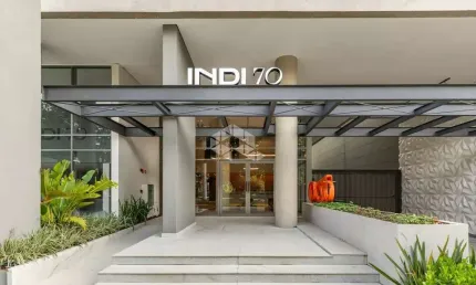 Apartamento de 1 quarto à venda em Indianópolis, São Paulo-SP. 2 salas, 1 banheiro, 1 vaga de garagem, com 45,00 m² de área. Imperdível!