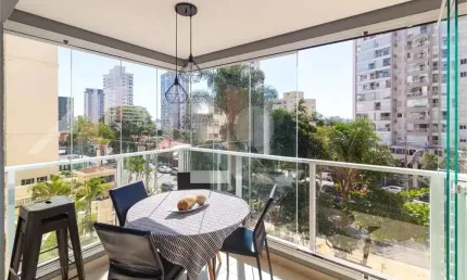 Apartamento com 1 quarto à venda na Rua Vieira de Morais, 1937, Campo Belo, São Paulo