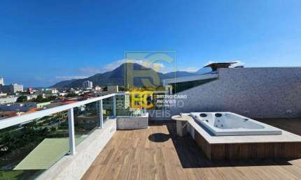 Cobertura com 3 dormitórios à venda, 268 m² por R$ 1.200.000 - Centro - Peruíbe/SP