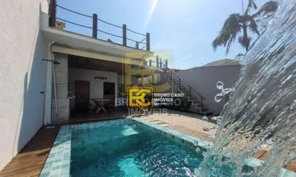 Casa 100m do mar com 4 dormitórios à venda - Cidade Nova Peruibe - Peruíbe/SP