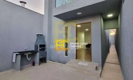 Casa térrea nova - balneário são joão batista iii - peruíbe/sp