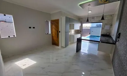 Casa térrea nova e moderna  a venda- Flora Rica II - Peruíbe/SP