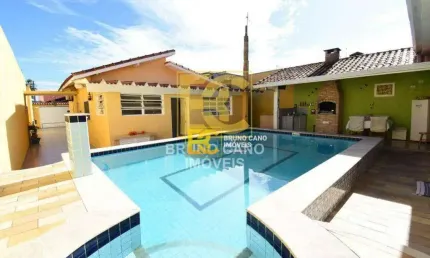 Casa térrea com piscina a venda  - Stella Maris - Peruíbe/SP