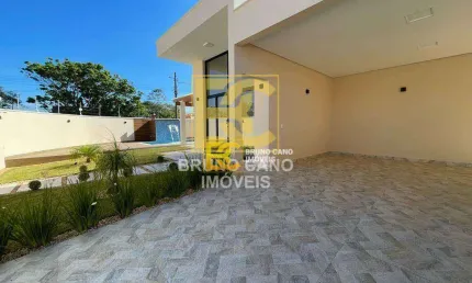 Casa térrea com piscina  - Jardim Imperador - Peruíbe/SP