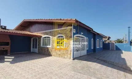 Casa com 3 dormitórios à venda, 98 m² por R$ 350.000,00 - Flórida - Peruíbe/SP