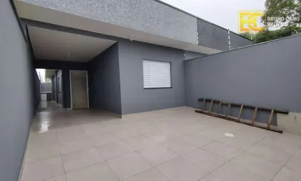 Casa térrea nova com piscina - flora  rica ii - peruíbe/sp