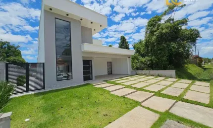Casa em condomínio fechado com 3 quartos à venda na Avenida Edson Vieira Carreira, 420, Jardim São Luis, Peruíbe