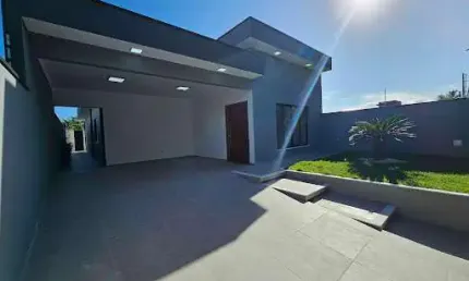 Casa nova com piscina - Jardim Icaraíba - Peruíbe/SP