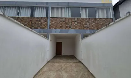 Casa sobreposta para locação - ribamar - peruíbe/sp