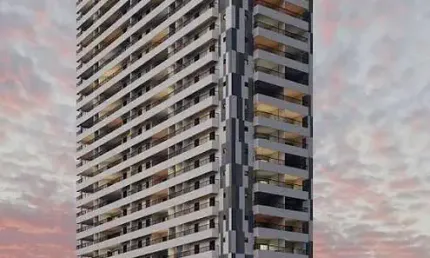Belíssimo apartamento, à 50m do mar e lazer completo