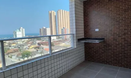 Apartamento com 1 quarto à venda na Vila Mirim, Praia Grande 