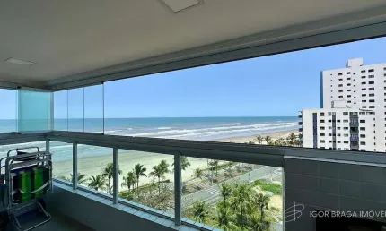 BELISSIMO APARTAMENTO, À 10M DO MAR E LAZER COMPLETO