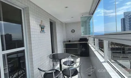 BELÍSSIMO APARTAMENTO, À 300M DO MAR E LAZER COMPLETO