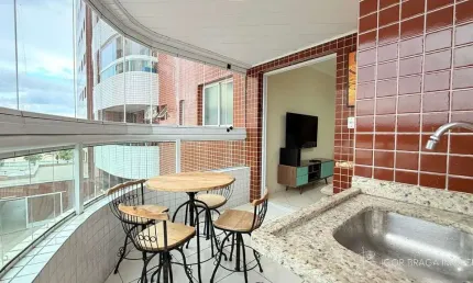 Apartamento com 2 quartos à venda no Balneário Maracanã, Praia Grande 