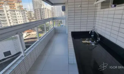 Belissímo apartamento, à 700m da praia e lazer completo