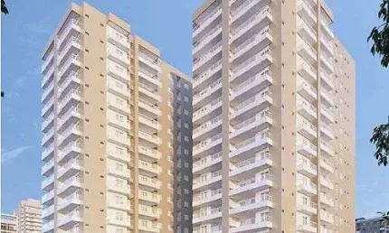 Belíssimo apartamento, à 400m do mar e lazer completo