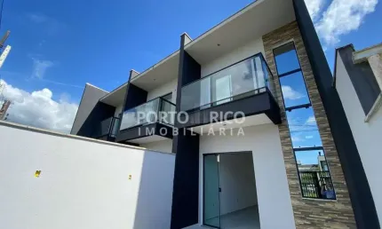 Sobrado 3 dormitórios sendo 01 suite - Balneário Enseada - São Francisco do Sul  -SC