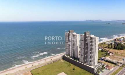 Apartamento Frente ao Mar,  2 Suítes, Residencial Barra View, Bairro Tabuleiro, Barra Velha-SC