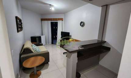 Flat com 1 dormitório para alugar, 36 m² por R$ 3.000,00/mês - Jardim São Dimas - São José dos Campos/SP