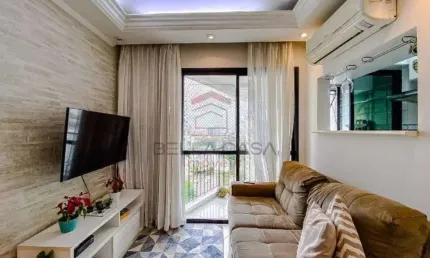 Apartamento 50m na Mooca - 2 dormitórios -  1 vaga - lazer
