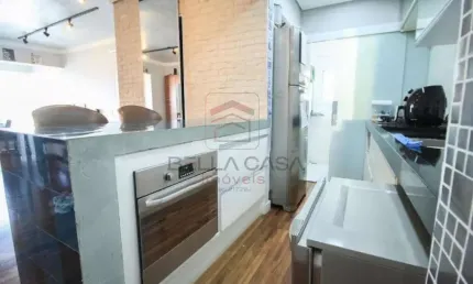 Apartamento na mooca - 3 dormitorios - 1 suite - 1 vaga - varanda gourmet- condominio club