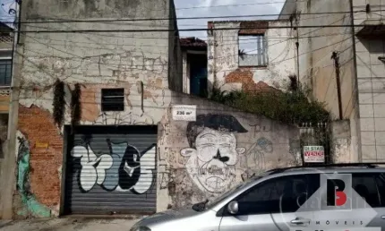 Terreno à venda na Rua Umuarama, 364, Mooca, São Paulo