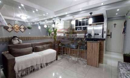 Apartamento na Mooca com vista livre, reformado e com sala ampliada.