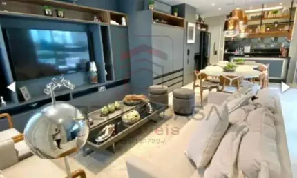 Cobertura duplex,nova á Venda noTatuapé, 3 Dormitórios (1 suite), 3 Vagas